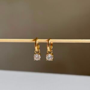 circle dangle earring